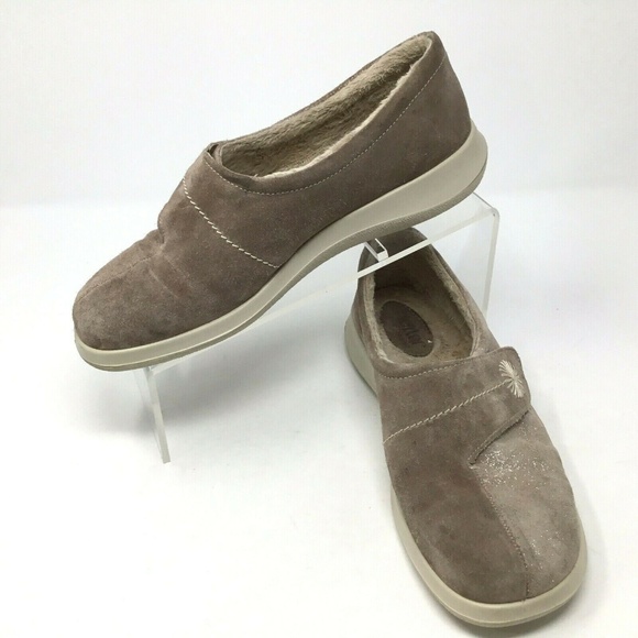 Hotter Comfort Concept~Wrap~Loafer~Suede~Fur Lined - Picture 3 of 8